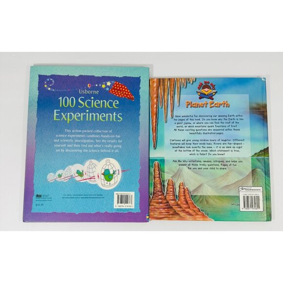 Childrens Educational Books Lot Of 5 Featuring Science Experiments Nature & Anim - Picture 3 of 6